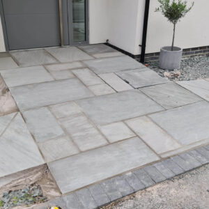 Indian Sandstone Path 3 - Welshpool - RDE Services