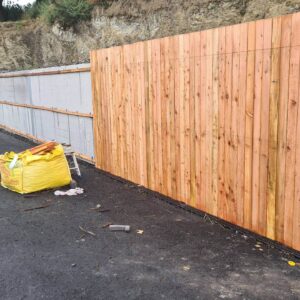 Vertical Larch Cladding 3 - Welshpool - RDE Services